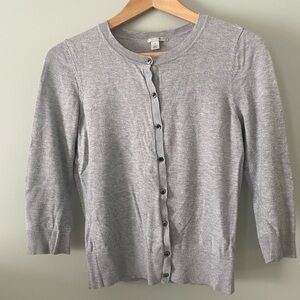 Halogen Light Gray Women's Cardigan